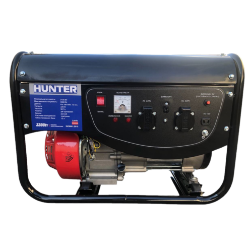 Генератор бензиновый HUNTER GX-3500