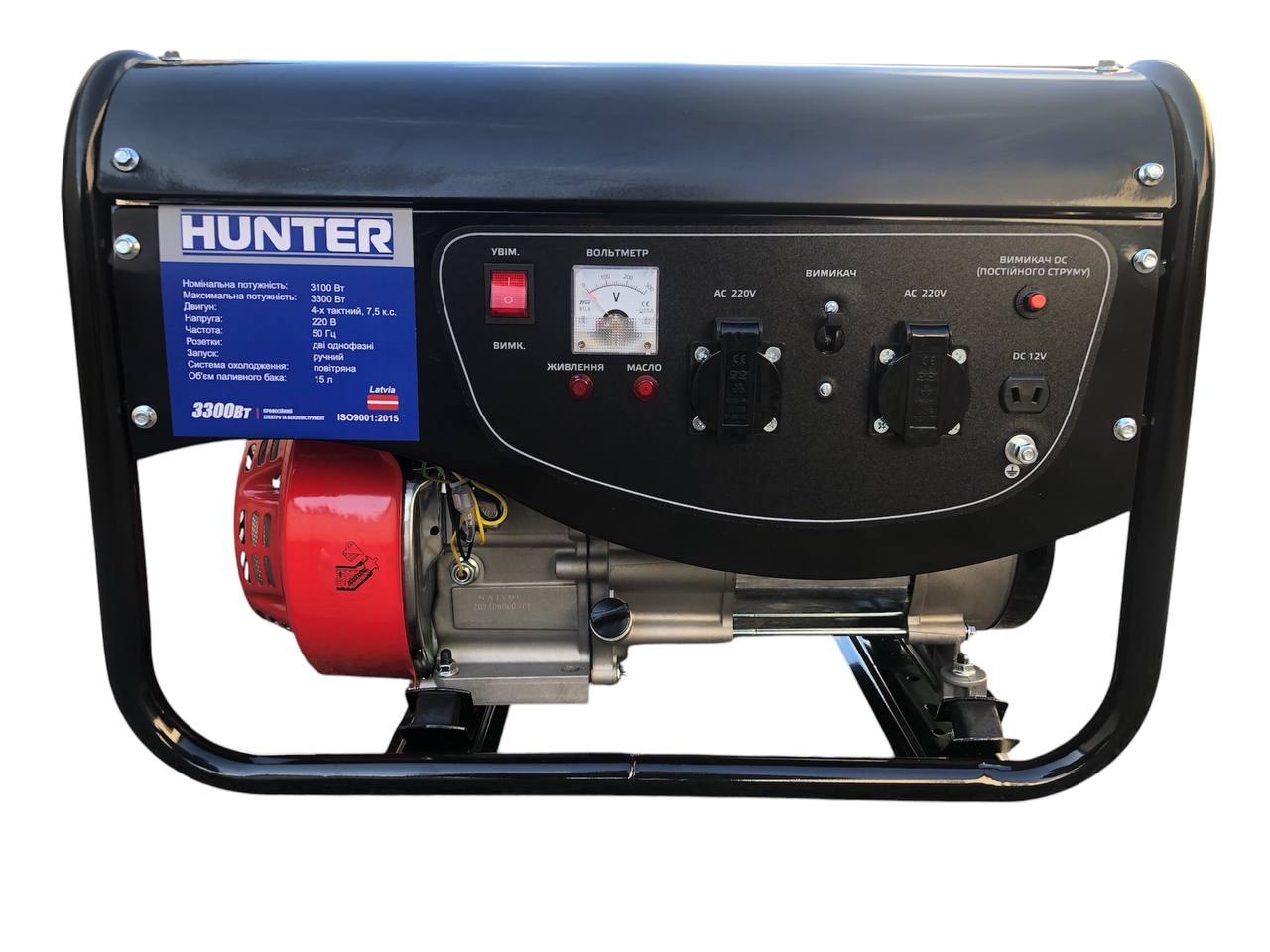 Фото Генератор бензиновий HUNTER GX-3500 цена 14000грн №1 — Hunter